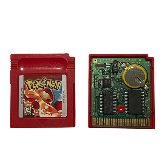 Pokémon Red Cartridge (Cleaned, Tested, New Battery)