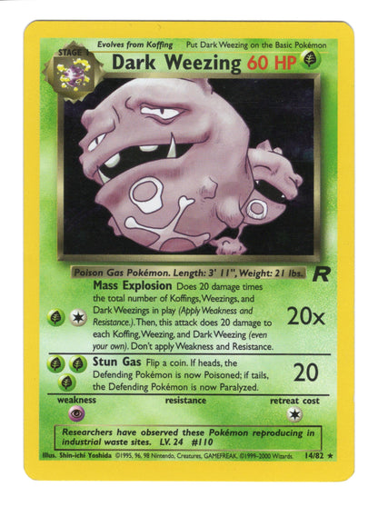 Dark Weezing (14) - Team Rocket