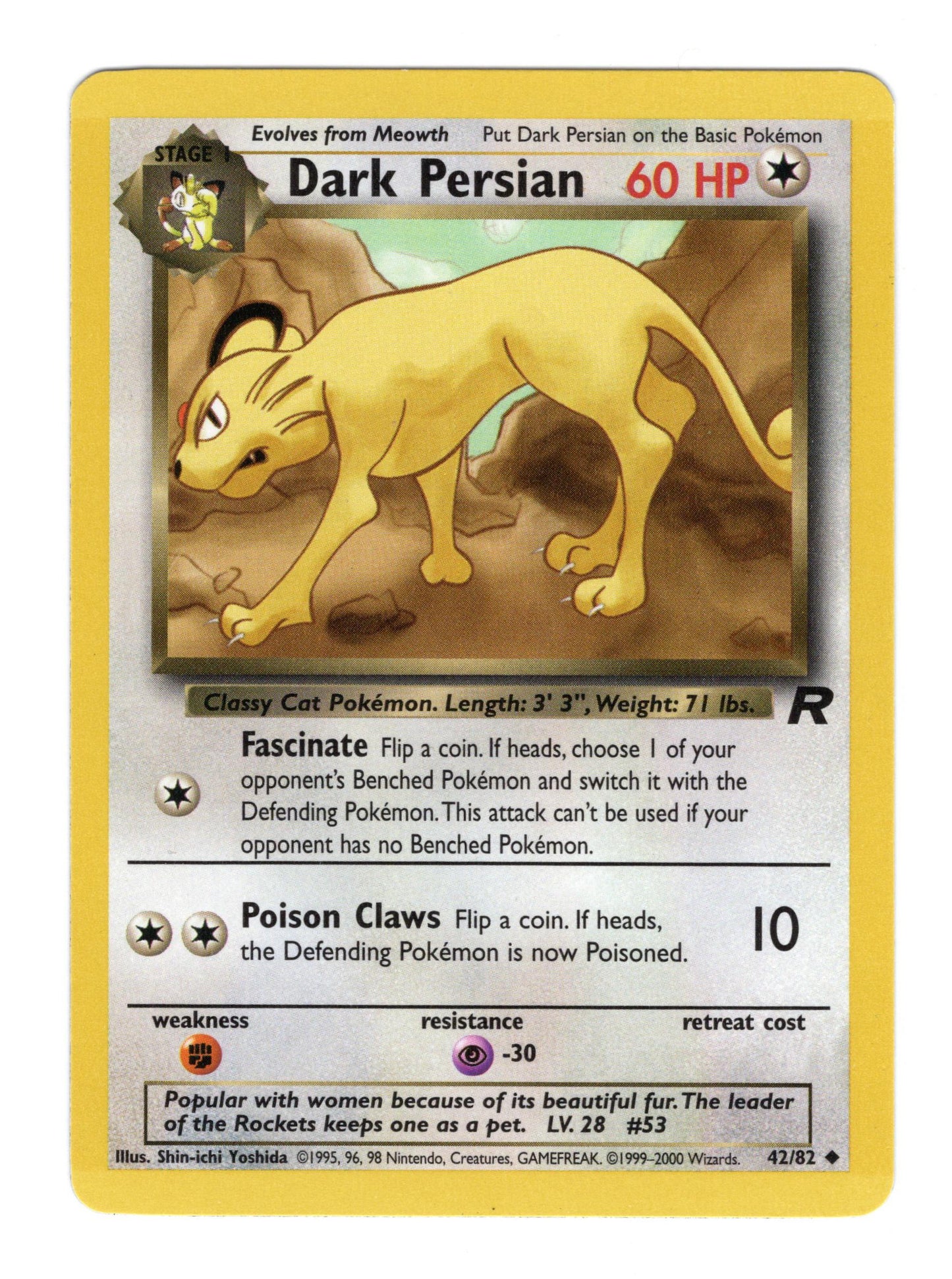 Dark Persian - Team Rocket