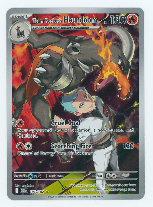 Team Rocket's Houndoom - SV10: Destined Rivals - #191/182