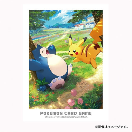 Pikachu & Snorlax Card Sleeves