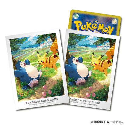 Pikachu & Snorlax Card Sleeves