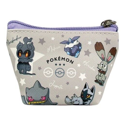 Mini Triangle Pokémon Pouch - Gray