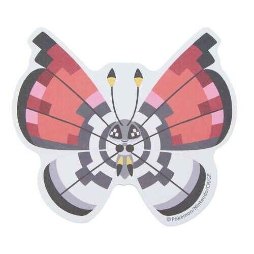 Bug Out! Die Cut Sticky Notes - Vivillion