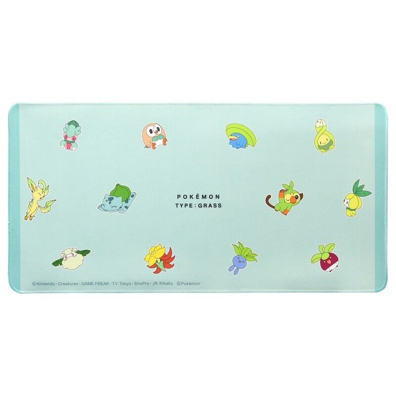 Grass Type Pokémon Desk Mat