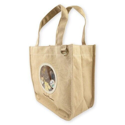 Pokémon Canvas Tote with Peek-a-Boo Window - Beige