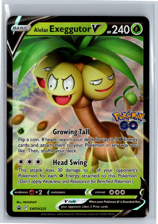 Alolan Exeggutor V - Sword & Shield Promo Cards - SWSH225 - Pokemon